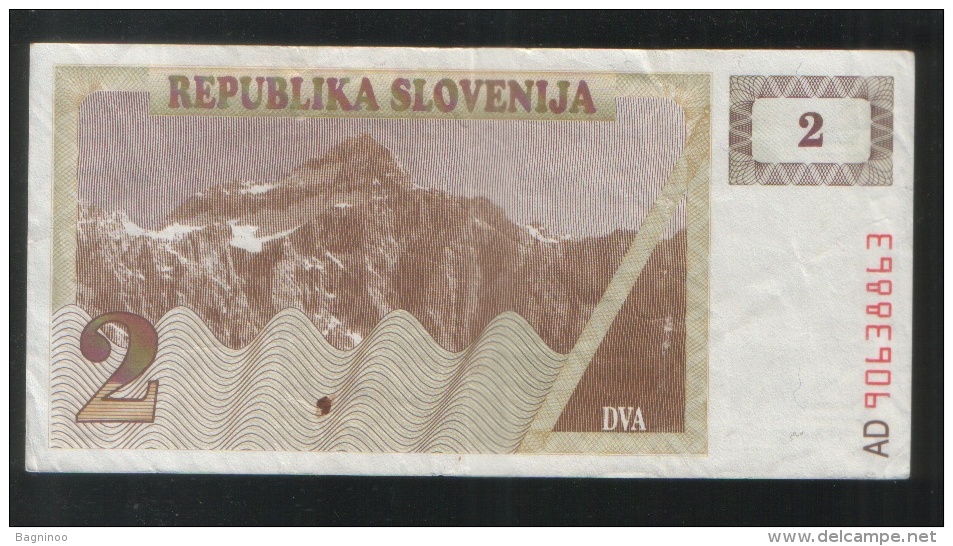 SLOVENIA 2 Tolara 1990 - Slovenia