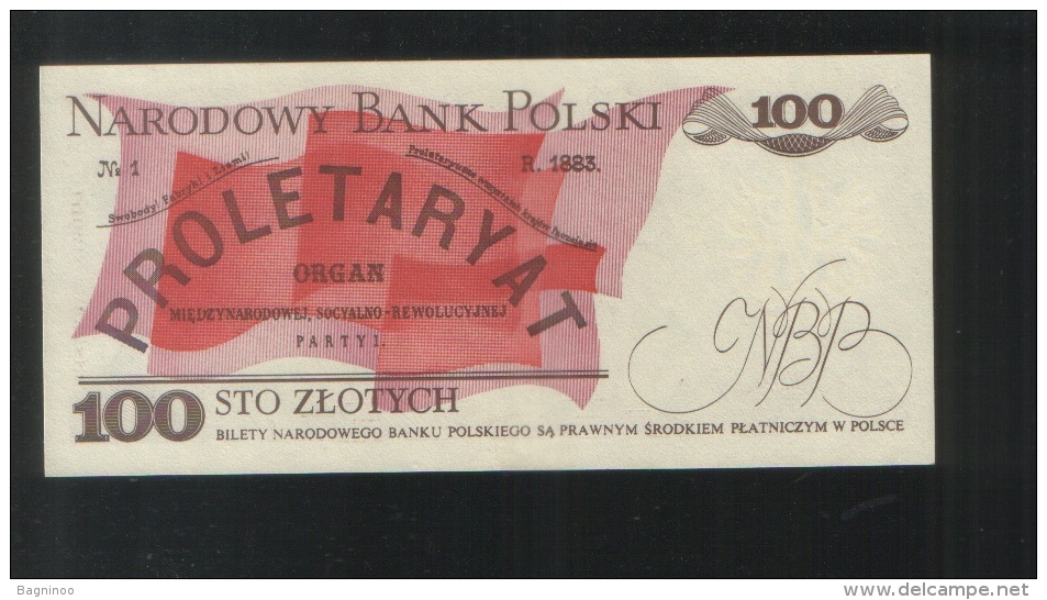 POLAND 100 Zloty 1986 - Polen