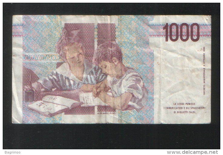 ITALIA 1000 Lire 1990 - 1000 Lire