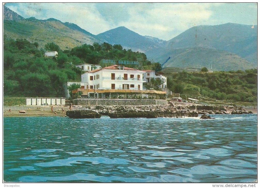 K3383 Acquafredda Di Maratea (Potenza) - Hotel Gabbiano - Terrazza Sul Tirreno / Viaggiata 1970 - Sonstige & Ohne Zuordnung