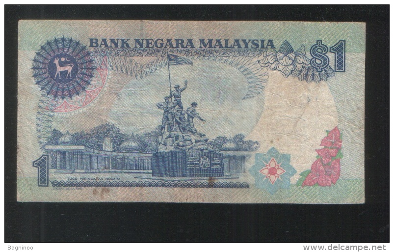 MALAYSIA 1 Dollar Ringgit 1986 - Malaysie