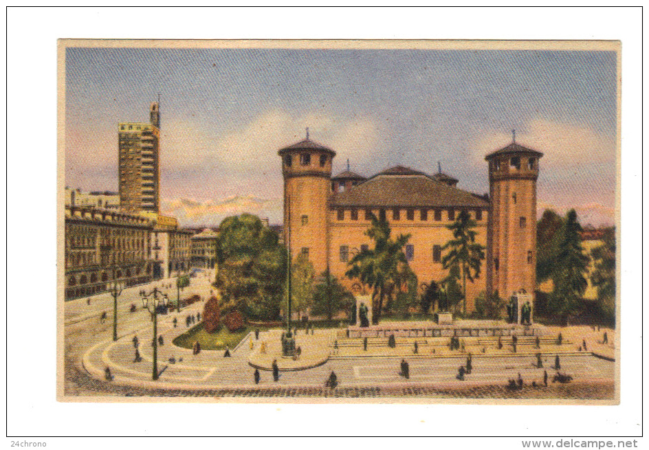 Italie: Torino, Turin, Piazza Castello E Palazzo Madama (15-1339) - Palazzo Madama