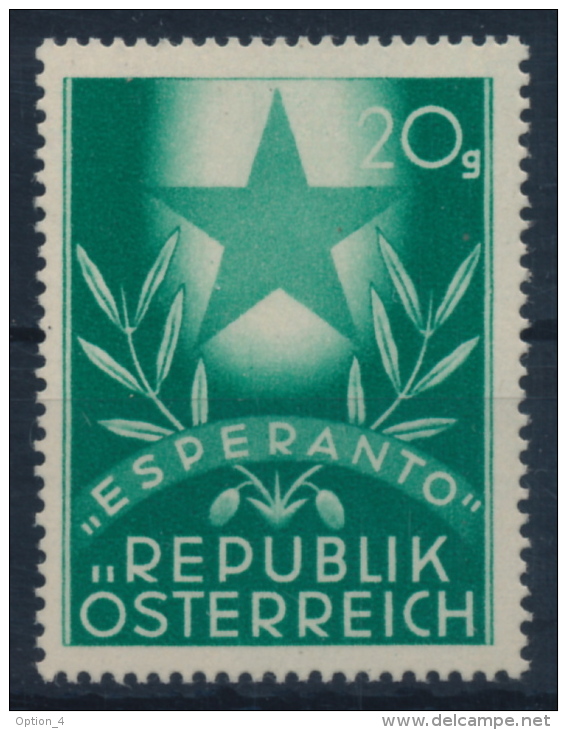 **Österreich Austria 1949 ANK 947 Mi 935 (1) Esperanto MNH - Ungebraucht