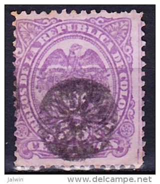 COLOMBIE 1892-1900 YT N° 105a Obl. - Colombia