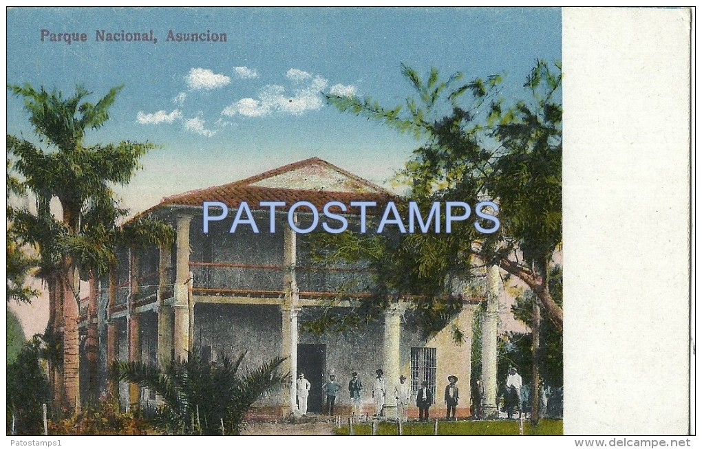 7138 PARAGUAY ASUNCION PARK PARQUE NACIONAL POSTAL POSTCARD - Paraguay