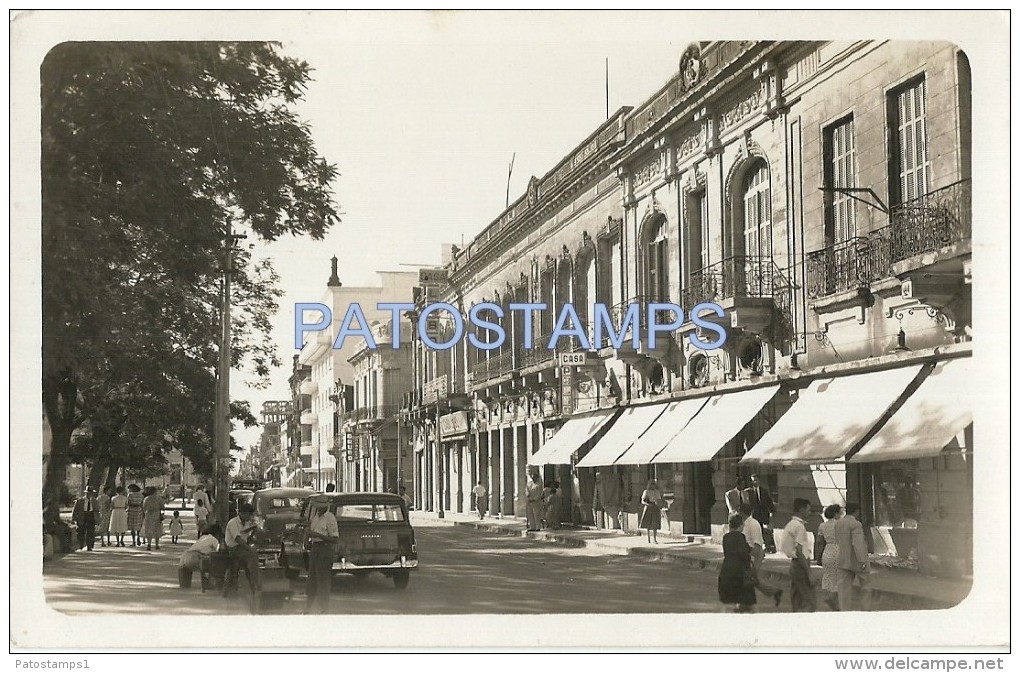 7144 PARAGUAY ASUNCION VISTA DE LA CALLE STREET YEAR 1960 POSTAL POSTCARD - Paraguay