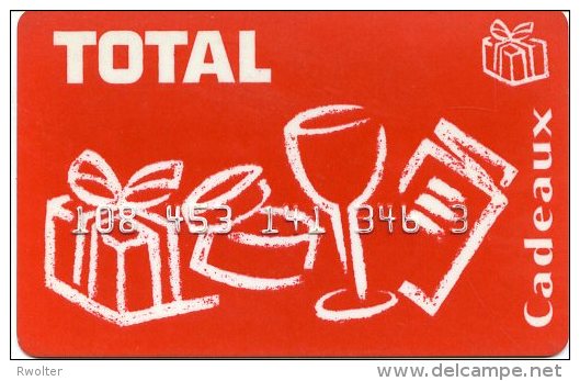 @+ CARTE FIDELITE " Total" - France - Car Wash Cards