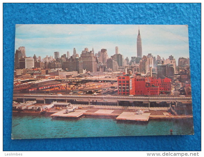 Port Authority. West 30th Street Heliport. Manhattan's First Opened In 1956. Dexter Press 82736-B Voyage 1965. - Transport