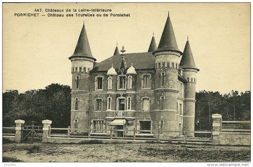 44 Loire Atlantique  PORNICHET Chateau Des Tourelles Ou  De Pornichet - Pornichet