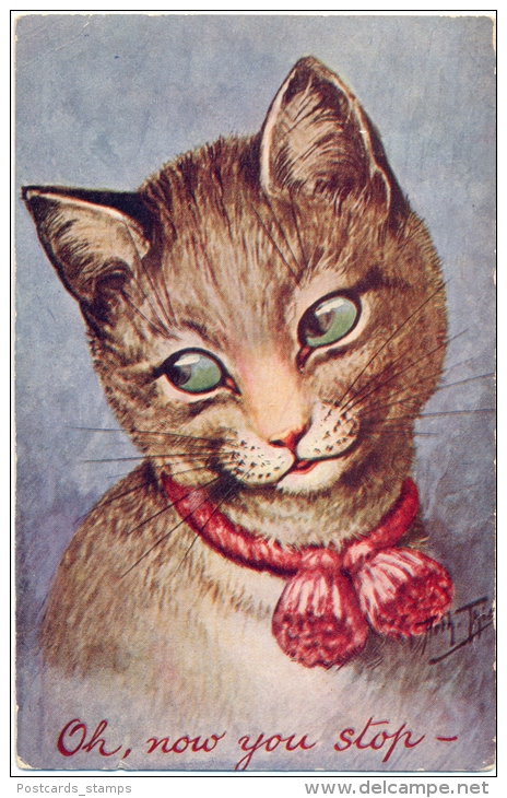 Katze, Katzenportrait, Sign. Arthur Thiele - Thiele, Arthur