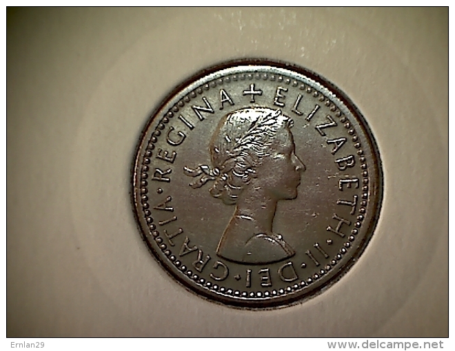 Grande Bretagne 6 Pence 1958 - H. 6 Pence