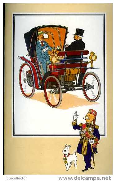 Tintin Voir Et Savoir Automobile : Voiturette Peugeot 1891 Par Hergé - Cars