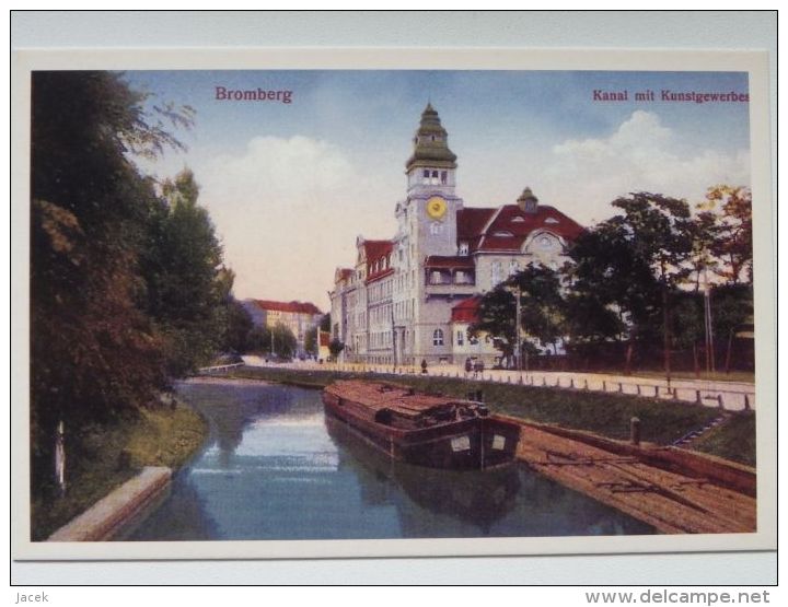 Bromberg / Bydgoszcz  / Channel / Canal /  Barge  /  / Reproduction - Westpreussen