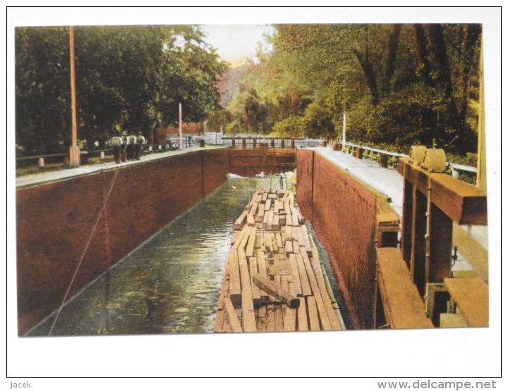 Bromberg / Bydgoszcz  / Channel / Canal / IV Lock / Raft /   1908 Year / Reproduction - Westpreussen