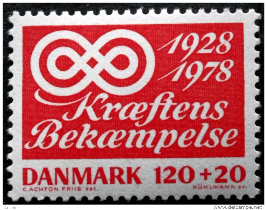 Denmark 1978  Cancer Society MiNr.672  MNH (**)  ( Lot  A 1764 ) - Nuovi