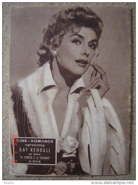 TO CATCH A THIEF - GARY GRANT GRACE KELLY JESSIE ROICE LANDIS PORTUGAL MAG 1956 CINE ROMANCE KAY KENDALL - Tijdschriften