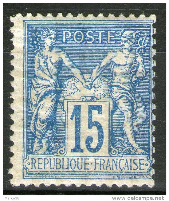 N°101 *        - Cote 35€ - - 1876-1898 Sage (Type II)