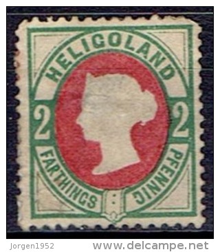 HELIGOLAND # STAMPS FROM YEAR 1875 STANLEY GIBBONS 11 - Heligoland