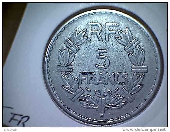 France 5 Francs 1949 B - Autres & Non Classés