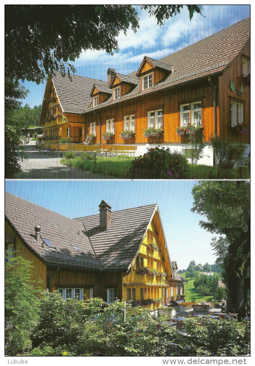 Teufen - Höhen Restaurant Waldegg  (2 Karten)            Ca. 1980 - Teufen