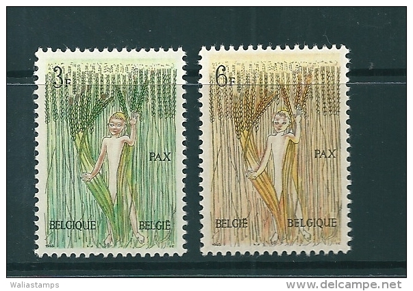 Belgium 1963 Yvert 1251-2 MNH - Otros & Sin Clasificación
