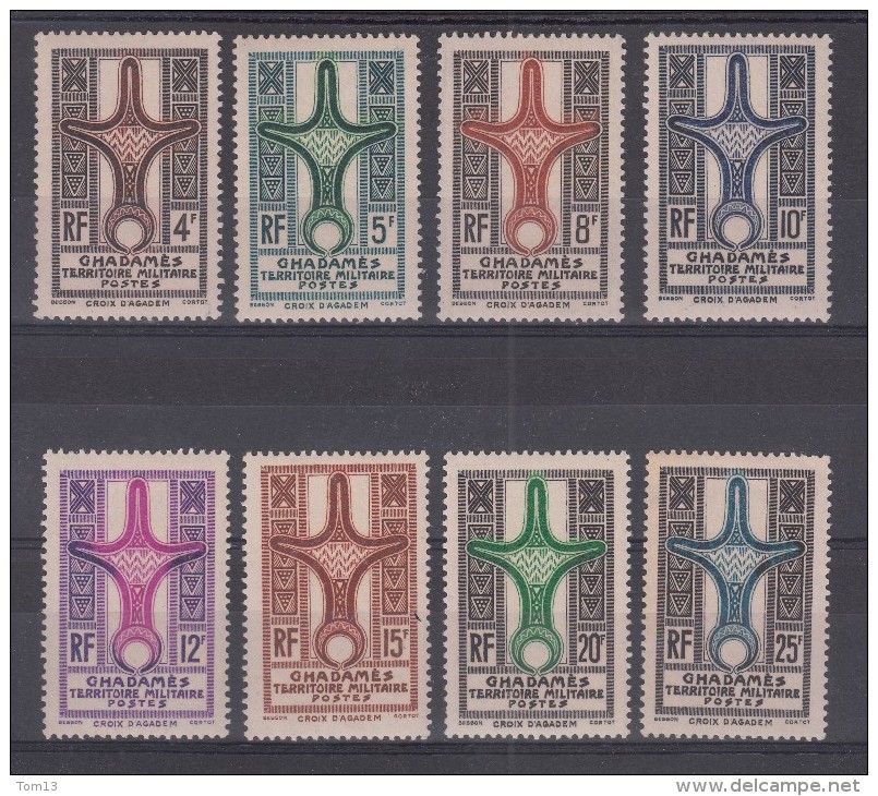 Ghadamès N° 1 à 8  Neuf ** - Unused Stamps