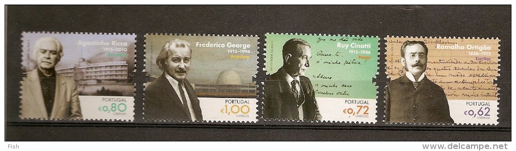 Portugal ** & Vultos Da História E Da Cultura 2015 - Unused Stamps