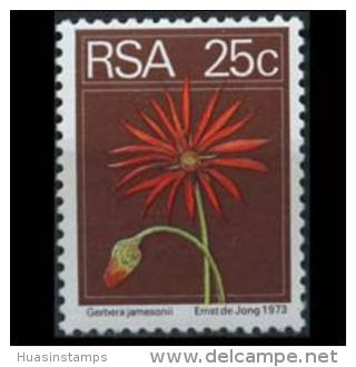 SOUTH AFRICA 1974 - Scott# 420 Flower 25c MNH - Neufs