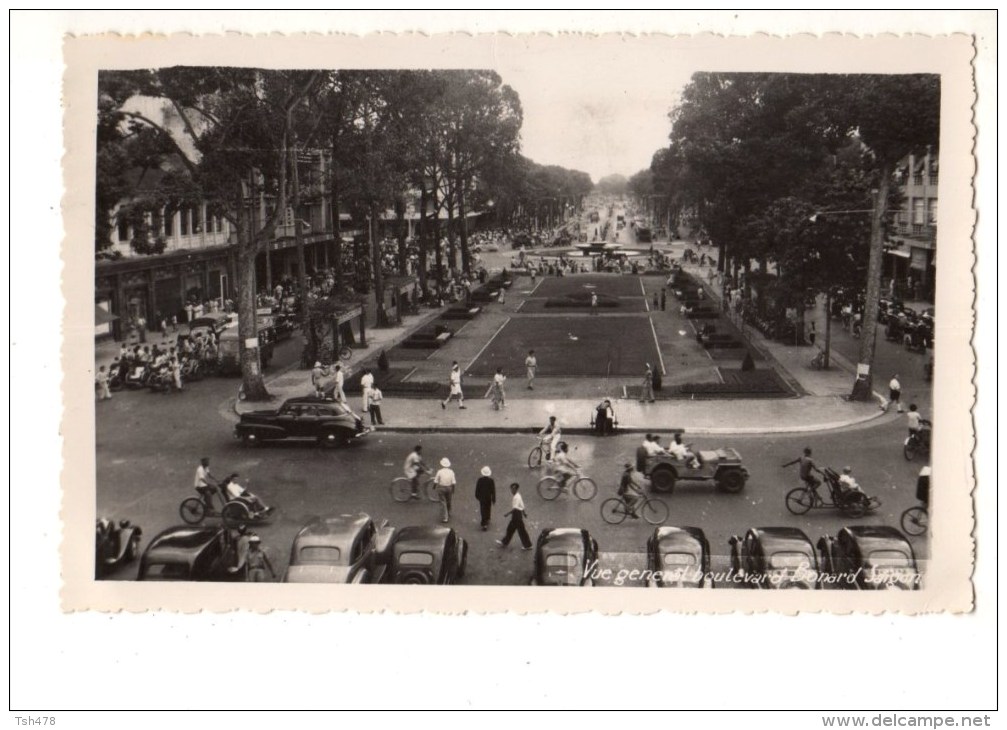 VIET-NAM---SAIGON---vue Générale Boulevard Bonard Saigon---voir 2 Scans - Viêt-Nam