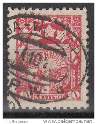 Latvia     Scott No   118   Used    Year  1923 - Lettland