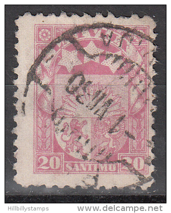 Latvia     Scott No   147    Used    Year  1927 - Lettland