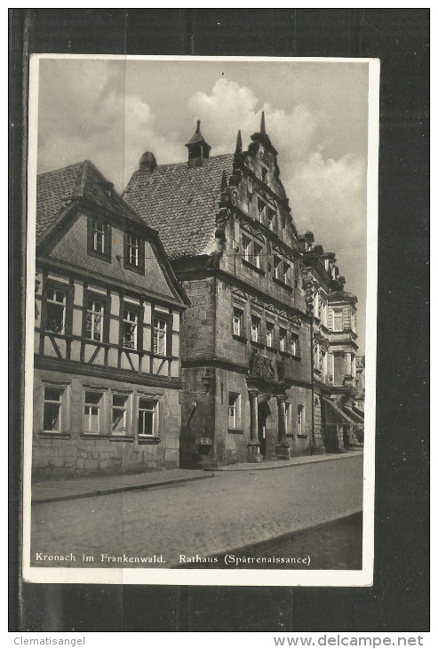 91 * KRONACH IM FRANKENWALD * RATHAUS **!! - Kronach