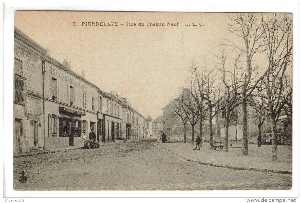 CPA PIERRELAYE (Val D'Oise) - Rue Du Chemin Neuf - Pierrelaye