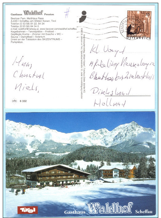 ÖSTERREICH AUSTRIA AUTRICHE - AK Postcard 2509 - Gasthaus Waldhof  (026923) - Briefe U. Dokumente