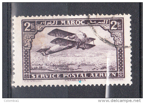 MAROC YT PA 10a Oblitéré - Airmail