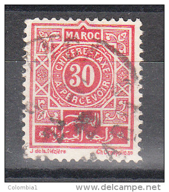 MAROC YT TAXE 31 Oblitéré - Timbres-taxe