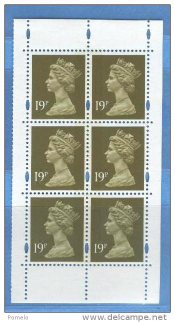GRAN BRETAGNA - Ordinaria 19p - Unused Stamps