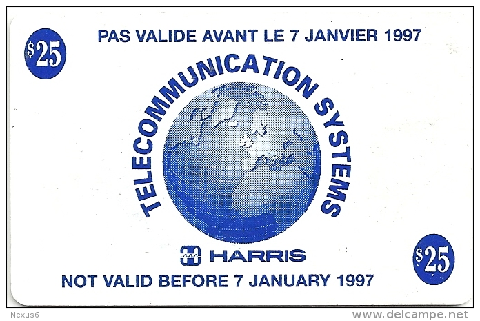 USA - Harris Teledata Military Card Used In Bosnia By NATO Exp.07-01-1997 - 25$, Used - Other & Unclassified