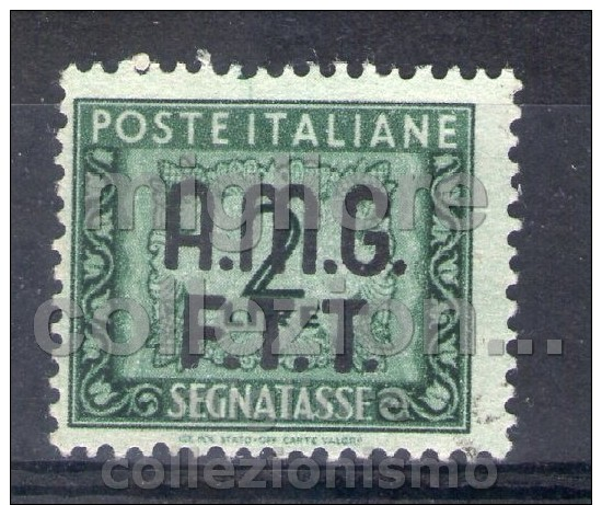 MC  1947 Trieste AMG-FTT  2  Lire   Used - Segnatasse