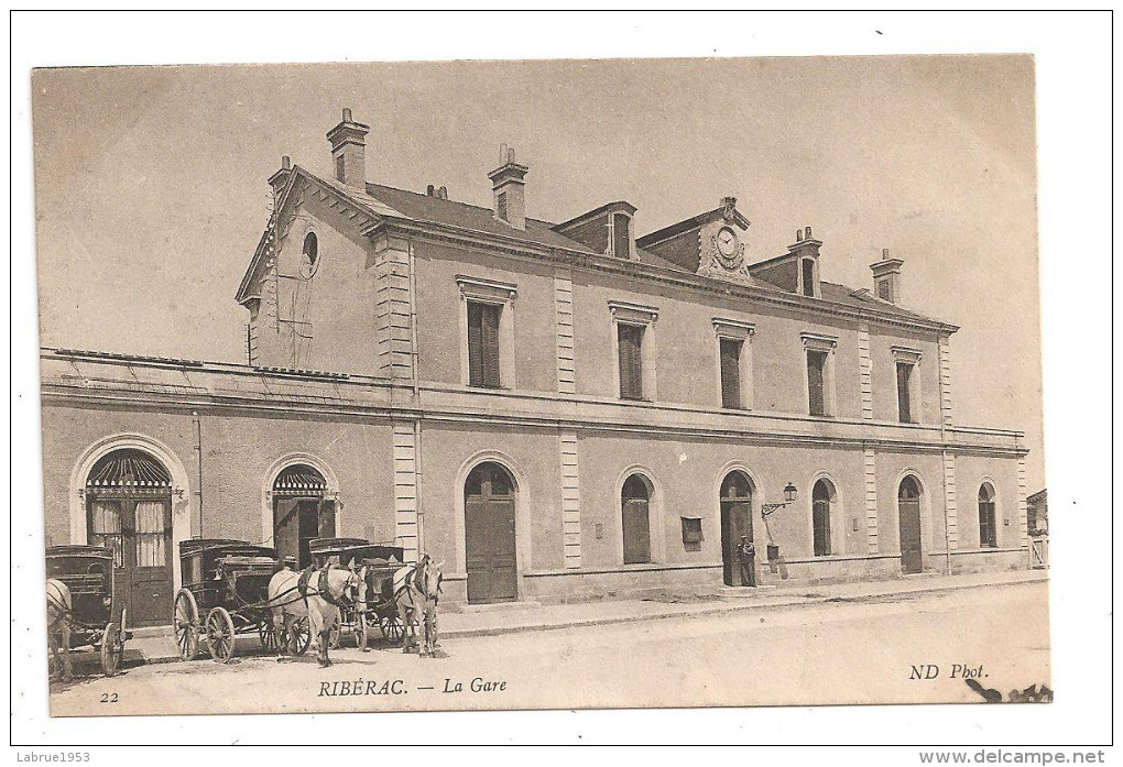 Ribérac-La Gare-(A .6148) - Riberac