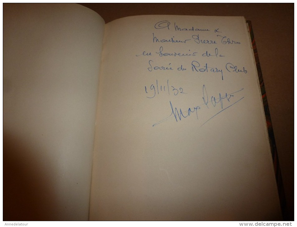 1932  LES CHANTS DU TERROIR (poèmes Bourguignon)  Dédicace De L'auteur Max Cappe à Pierre Thro - Livres Dédicacés