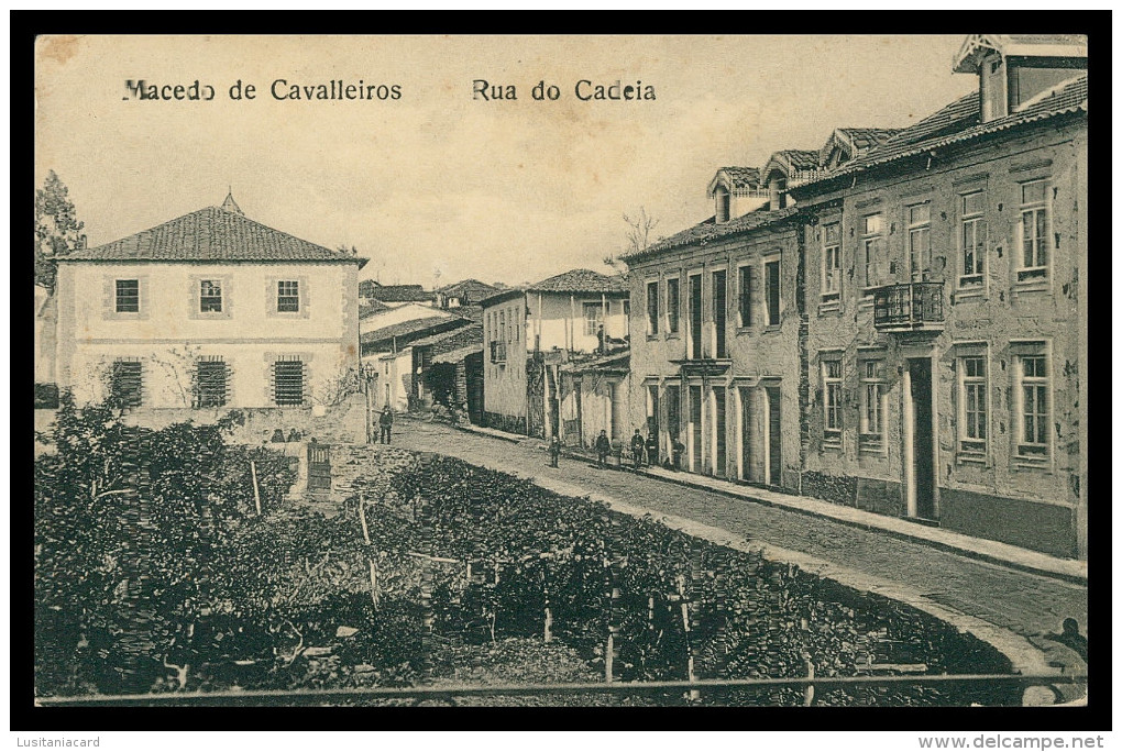 MACEDO DE CAVALEIROS - Rua Da Cadeia  ( Ed. Adriano Rodrigues ) Carte Postale - Bragança
