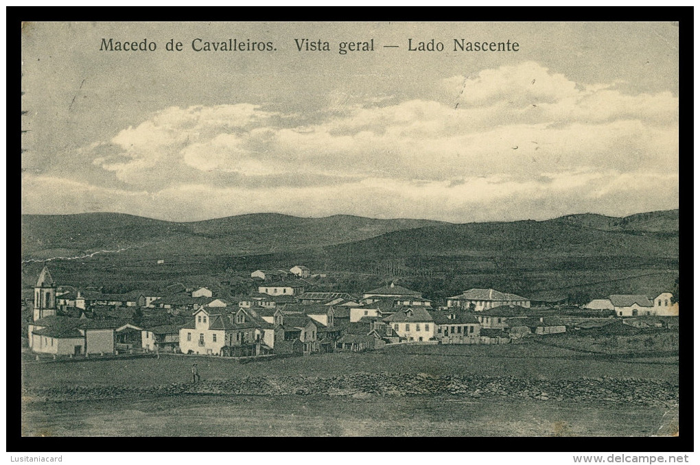 MACEDO DE CAVALEIROS -Vista Geral - Lado Nascente  ( Ed. Adriano Rodrigues ) Carte Postale - Bragança