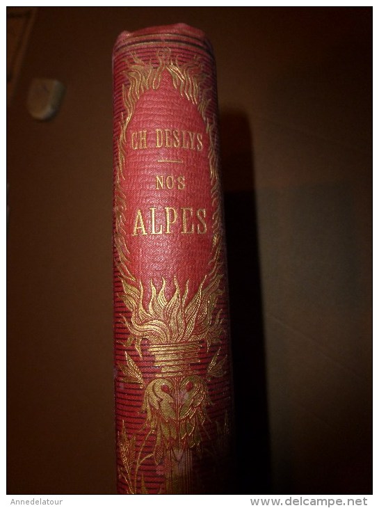 1882 Nos ALPES :Castellane,Chillon,Lac du Bourget,Drumettaz,Sisteron,Albertville,Cagnes,Cannes,Mont-Dore-l-B,Evian,etc