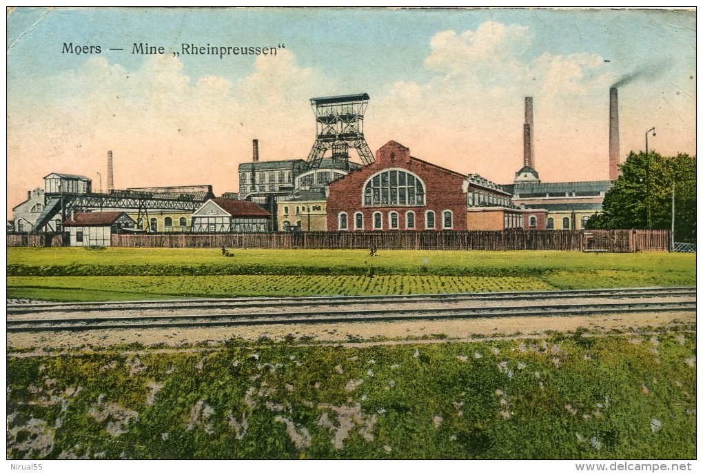 Allemagne MOERS Mine Rheinpreussen Usine Industrie   ...G - Moers