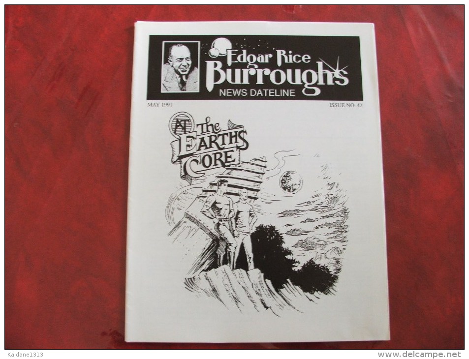 Tarzan John Carter Edgar Rice Burroughs Fanzine News Dateline N° 42 Mai 1991 - Altri & Non Classificati