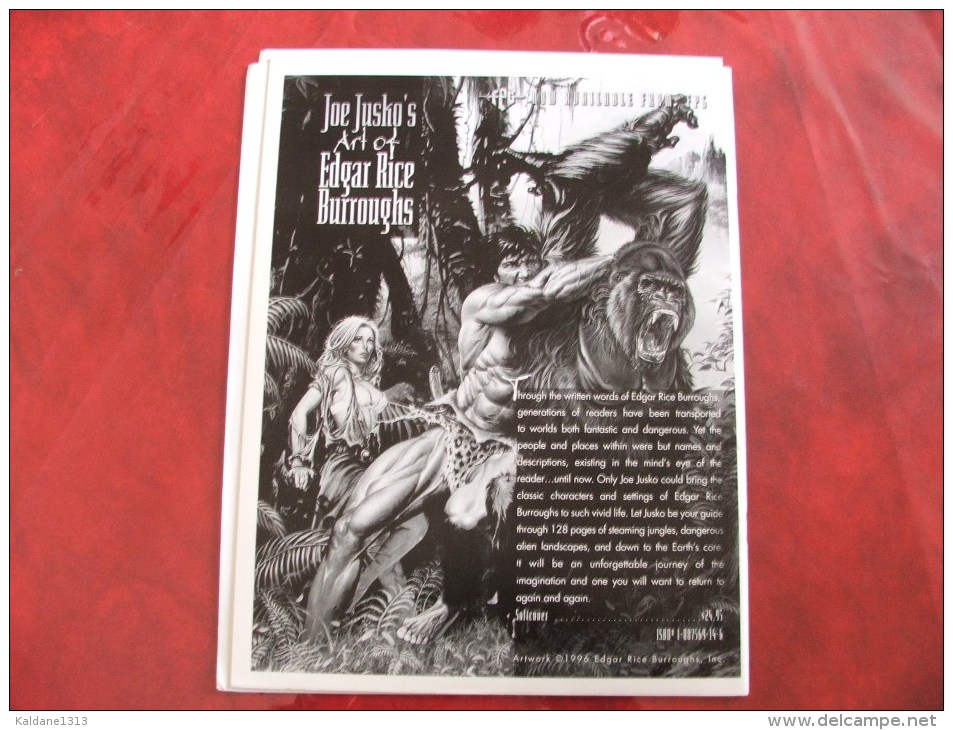 Tarzan John Carter Edgar Rice Burroughs Fanzine News Dateline N° 57/58 Janvier 1997 - Otros & Sin Clasificación