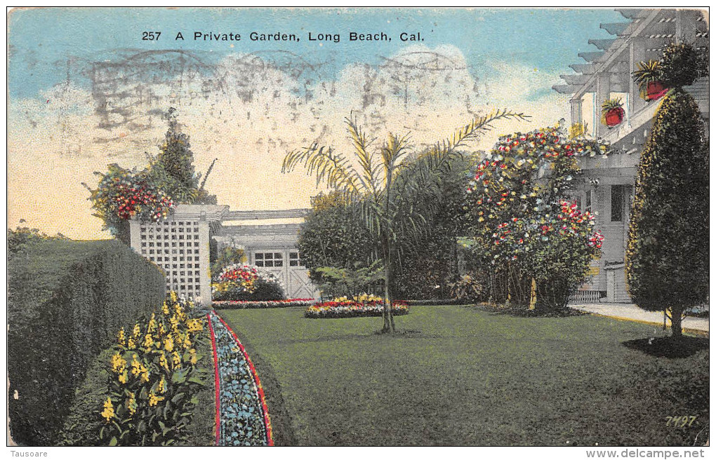 Z15753 United States Of America California Long Beach Private Garden - Long Beach