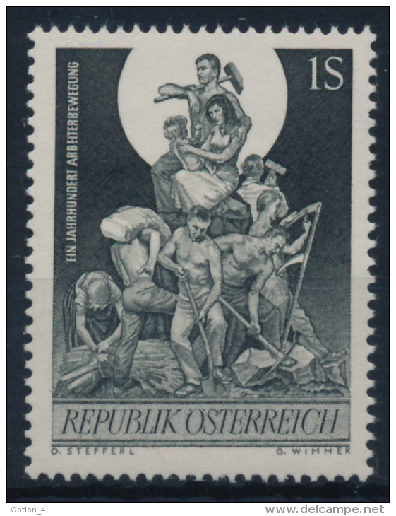 **Österreich Austria 1964 ANK 1202 Mi 1172 (1) Labor Movement MNH - Ungebraucht