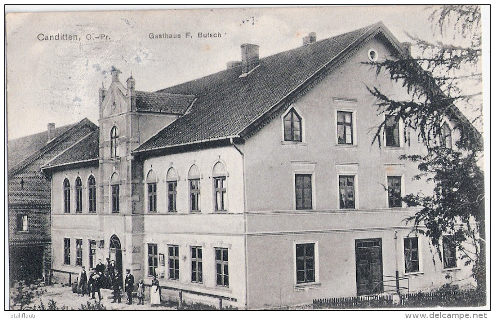 CANDITTEN Wildenhoff Gasthof F Butsch Belebt Kandyty Kr Preußisch Eylau 2.8.1913 Gelaufen - Ostpreussen